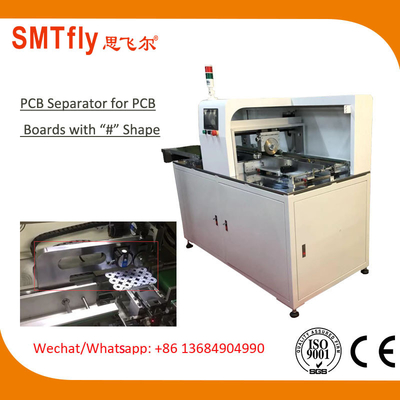110V 500 / S Inline V Cut PCB Ayırıcı Makinesi PLC Veri Depolama