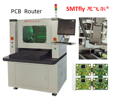 PCB Router Makine 150W 3.5mm Kalınlıklı Cnc freze