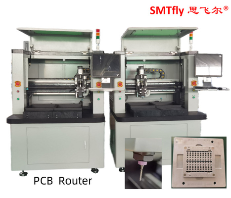 220V 4.2KW Baskılı Devre Kartı CNC Router, PCB Depaneling Router Makinesi