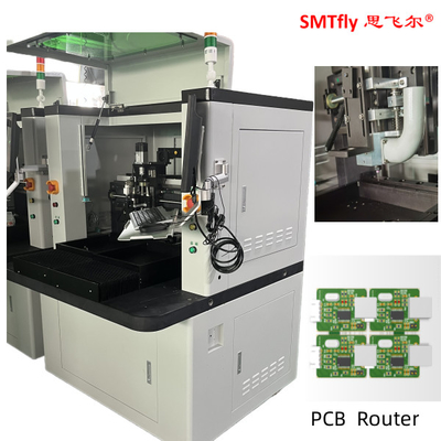 Evrensel Parmaklık Depaneling Router, 100W Cnc Pcb Routing Machine