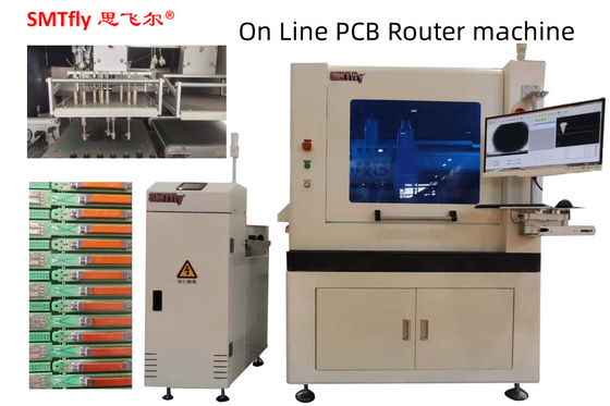 Çizgi PCB Router Makine 0.5mm Kalınlığı CNC Basılı Devre Taşı