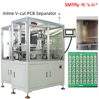 On Line V Cut Depanel Makinesi Pnömatik 3.5mm V Cut PCB Ayırıcı Depaneling, PCB Depanelizer