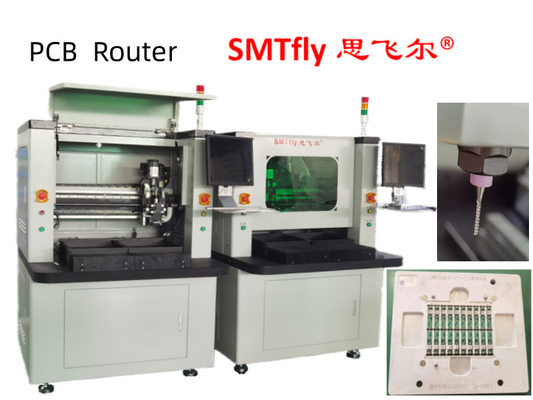 PCB Router Makine 150W 3.5mm Kalınlıklı Cnc freze