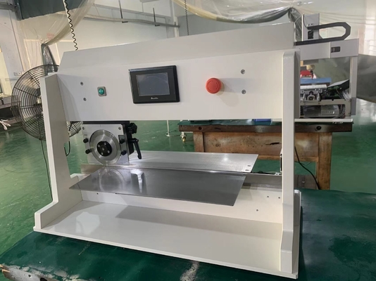 PCB Depaneling Switch Board için V kesimi makinesi L500mm 300mm/S