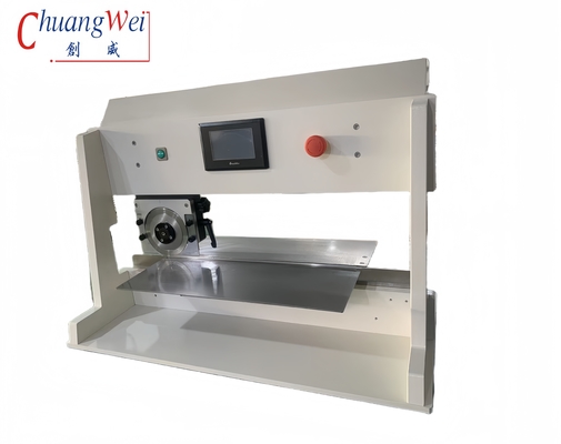 Yüksek verimlilik ve motorlu kesme uzunluğu 460mm ile PCB ayırıcı makinesi