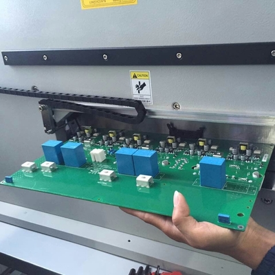 PCB V-Cut Makinesi yüksek hızlı çelik ile PCBA, FR4, Metal kart 480mm kesme