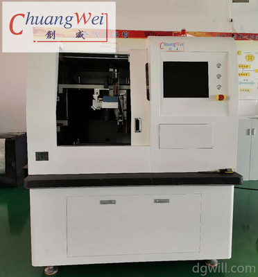 355nm Lazer Dalga Uzunluğu özelleştirilmiş Inline Lazer PCB Depaneling Makinesi