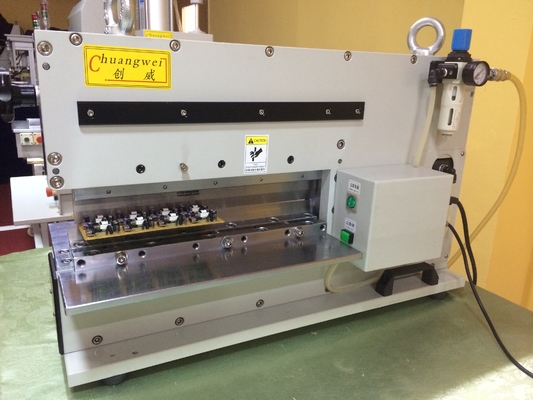 Pnömatik PCB V Kesme Makinesi Lineer Blade Yüksek Hızlı Çelik 330mm