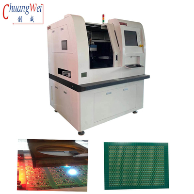0.02mm Kesme Doğruluğu ile Keskin Lazer PCB Depaneling Makinesi