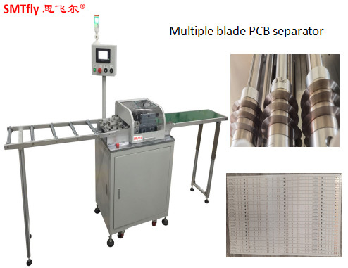 220mm / S W10mm Alüminyum PCB Depaneling Makinesi / Pcb Tahta Kesici