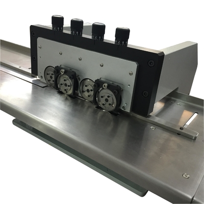 LED Aydınlatma MCPCB Şerit Paneli İçin V Cut PCB Depaneling Makinesi