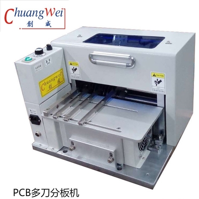 2180*620*960 mm Makine Boyutu 9 çift bıçaklı PCB Depaneling Makinesi