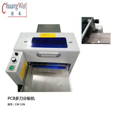 3.5Mm 110V Kalın Depanelizasyon V Kesilmiş PCB Ayırıcı 9 Bıçak Bıçağı
