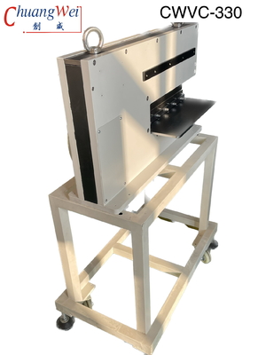 Pneumatic Electric Pcb Depaneling Machine, Motorized Linear Blade Pcb Depanelizer, CWVC-2L