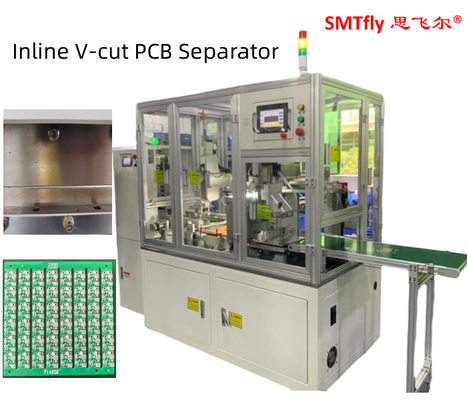 0.7Mpa PCB V Kesme Makinesi Online Pnömatik 3.5mm Doğrusal Blade 330mm