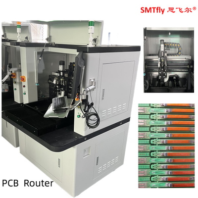 Pcb Router Depaneling Machine Offline 0.01mm konumlandırma devre kartı üreticisi makinesi