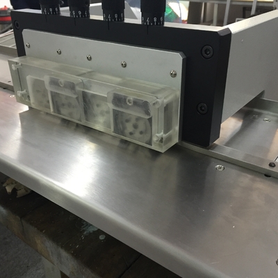 520mm / s 1.2m MCPCB Şerit Panel Metal Kesme Makinesi / PCB Depanelizer