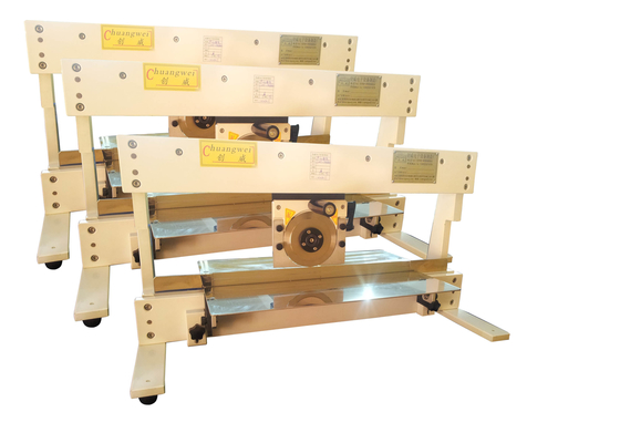 Düzenlenebilir doğrusal bıçaklı ve dairesel bıçaklı CWV-1M PCB Depaneling Makinesi