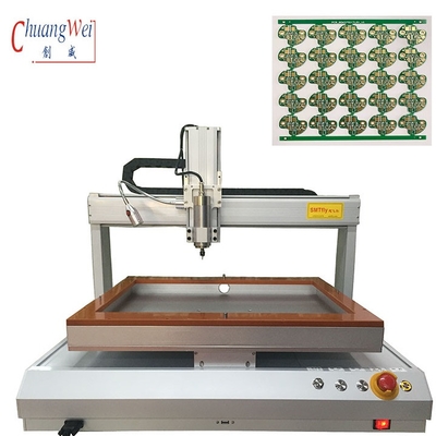 Yüksek Hızlı Kesimle Masaüstü Tek Bench PCB Router Makinesi Uzun Hizmet Ömrü