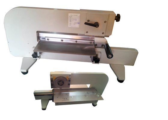 Kullanımı Kolay PCB Ayırıcı Kesme Makinesi Motorlu 330mm Fr4 El İtme