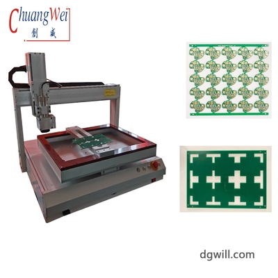 Masaüstü Tek Bench 3 Eksenli PCB Yönlendirici Makinesi 100mm/S 0.01mm Vietnam Pazarı İçin