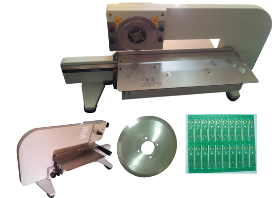 CAB Bıçaklı Kılavuzlama Cihazı Pcb Depanel Makinesi FR4 Kesme