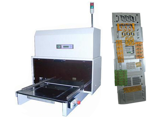 0.08MM Kalın LCD Ekran CNC Pnömatik PCB Punching Makinesi