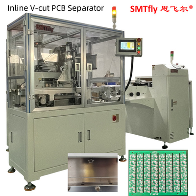 On Line V Cut Depanel Makinesi Pnömatik 3.5mm V Cut PCB Ayırıcı Depaneling, PCB Depanelizer