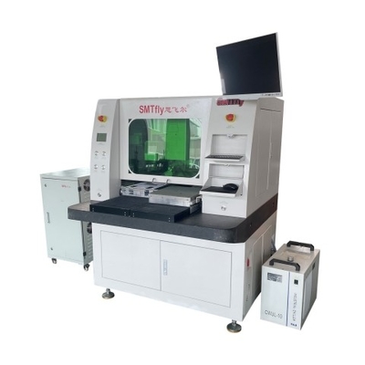 Yüksek hassasiyetli Lazer PCB Depaneling Makinesi 0.02mm Kesme Doğruluğu 335mm