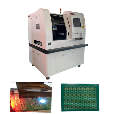 Lazer PCB Depaneling Makinesi ile 0.02mm yüksek hassasiyetli kesme doğruluğu