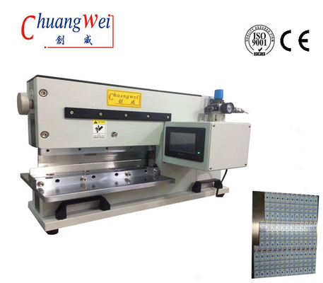 Farklı kalınlıklar ve uzunluklar için özelleştirilebilir PCB V Kesme Makinesi CWVC-450