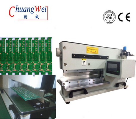 Farklı kalınlıklar ve uzunluklar için özelleştirilebilir PCB V Kesme Makinesi CWVC-450
