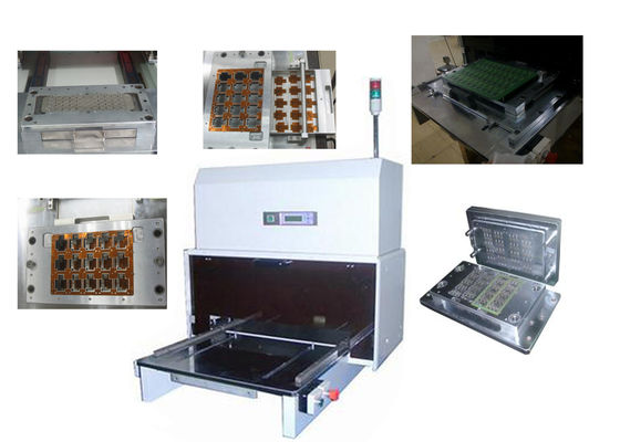 SMT Pnömatik Yarı Otomatik Endüstriyel Metal Delik PCB Delme Makinesi 220V