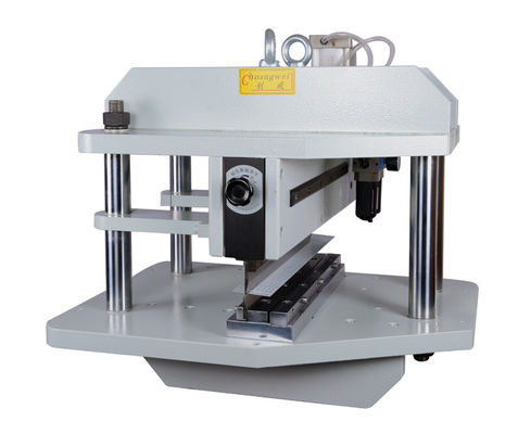 110V 10W Yüksek Hızlı Pnömatik Metal Kesme Makinesi / V Puanlama Makinesi