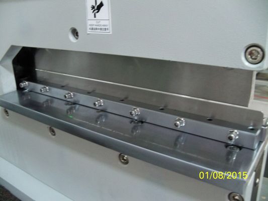 LED Şap Kurulu, PCB Giyotin için 10W L450mm Max Kesme PCB V Kesim Makinesi