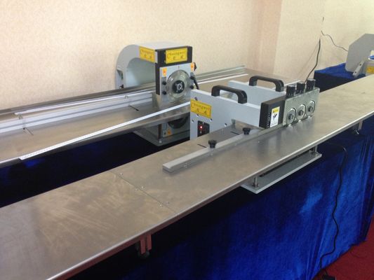 Ön puanlama PCB Ayırıcı Makinesi, 2.4M Paslanmaz Çelik Platform