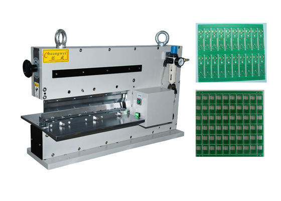 165kg L330mm Keramik Kondensatörlü Kesme Pcb Skorlama Makinesi