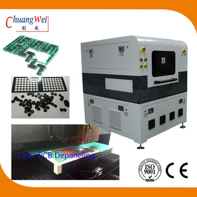 Temassız Depaneling için 10W UV Optowave Lazer PCB Ayırıcı Makinesi