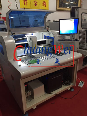 PCB Printed Circuit Board Router With 2 Way Sliding Working Exchanger