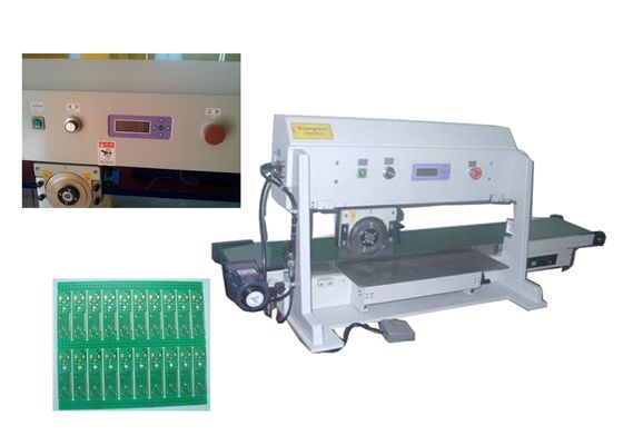 CAB Blade Pcb Separator Equipment With Converoy, Automatic Pcb Depaneling Machine CWV-2A
