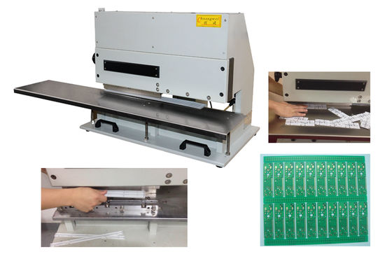Alüminyum Altyapısı için PCB V Kesme Makinesi 220V RUV Pnömatik