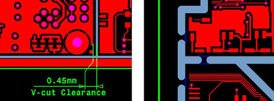 Super V-Cut PCB Separator Machine Marking V - Cut Line On PCB Panel