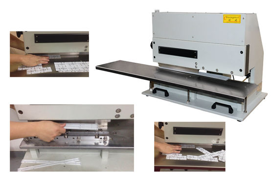 Keskin Bıçaklı 0.3-3.5mm Kalınlık Pnömatik Pcb Depaneling Makinesi