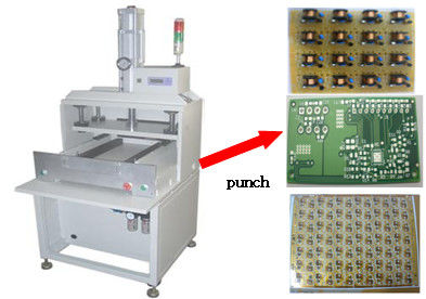 FPC ve Alumium Levhalar için PCB Punch Depaneling Makinesi Presi
