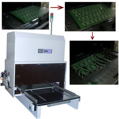 CE 0.7MPa W880mm Alüminyum PCB Delme Makinesi Otomatik Damgalama