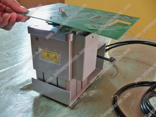 12Times / Min Pnömatik Pcb Depaneling Ekipmanı Max 3.5mm Kalınlık