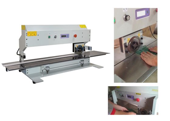 Kırpma gerginliğini en aza indirmek için CWV-1A PCB Ayrıcı Makinesi