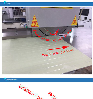 Led Aydınlatma Fabrikası için V Oluk MCPCB Ayırıcı Ön Puan PCB Depanelizer