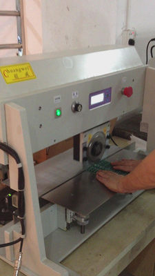 100mm/S Motorlu Metal PCB Kesme Makinesi Yuvarlak Blade