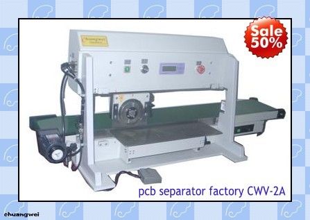 Round Blade V-Cut Machine / PCB Depaneling Equipment CWV-2A